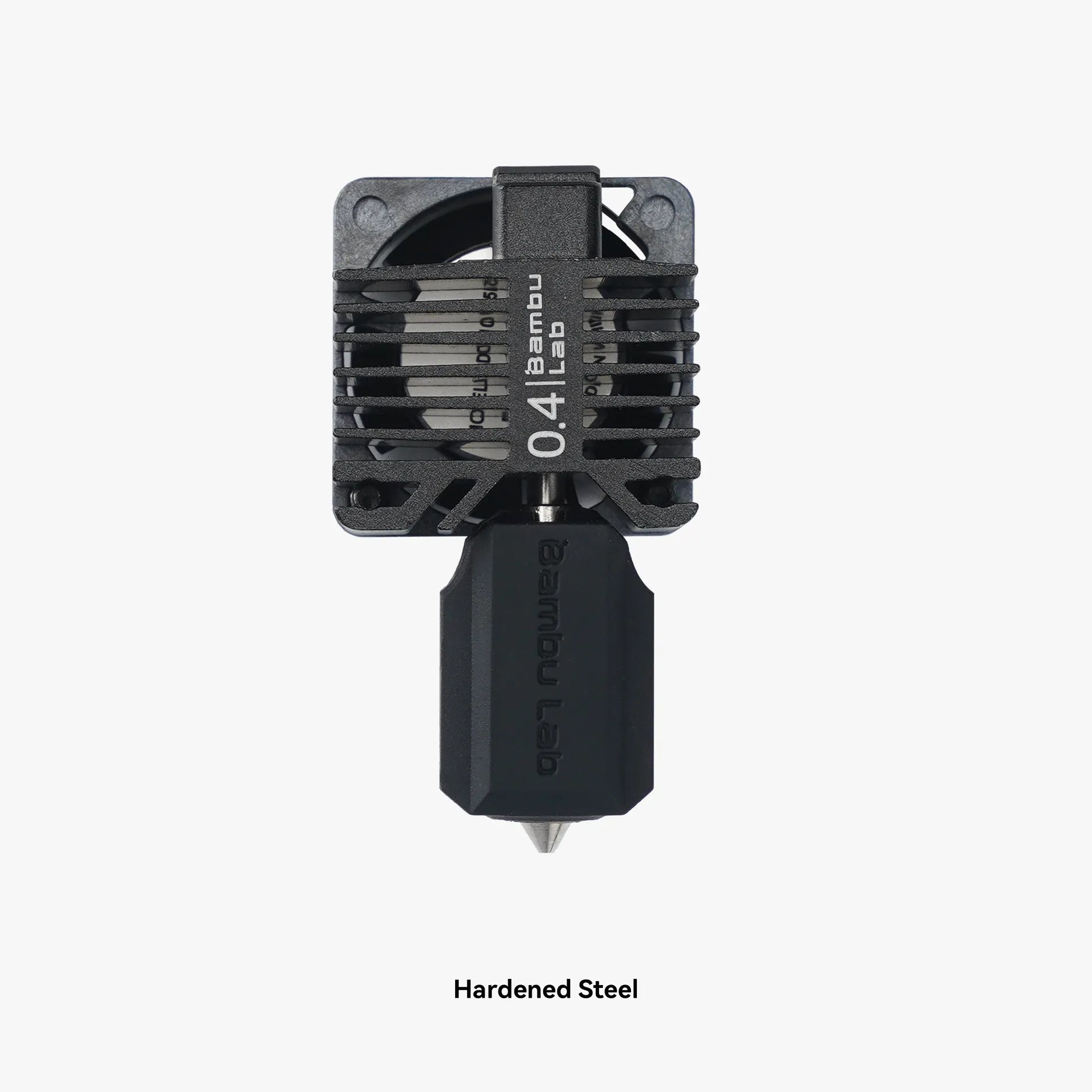 hotend with hardened steel nozzle