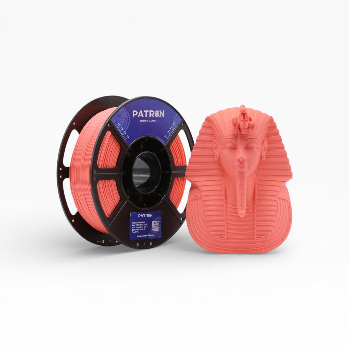 Patron Filament Flamingo Red Matte PLA β Patron 3d filaments