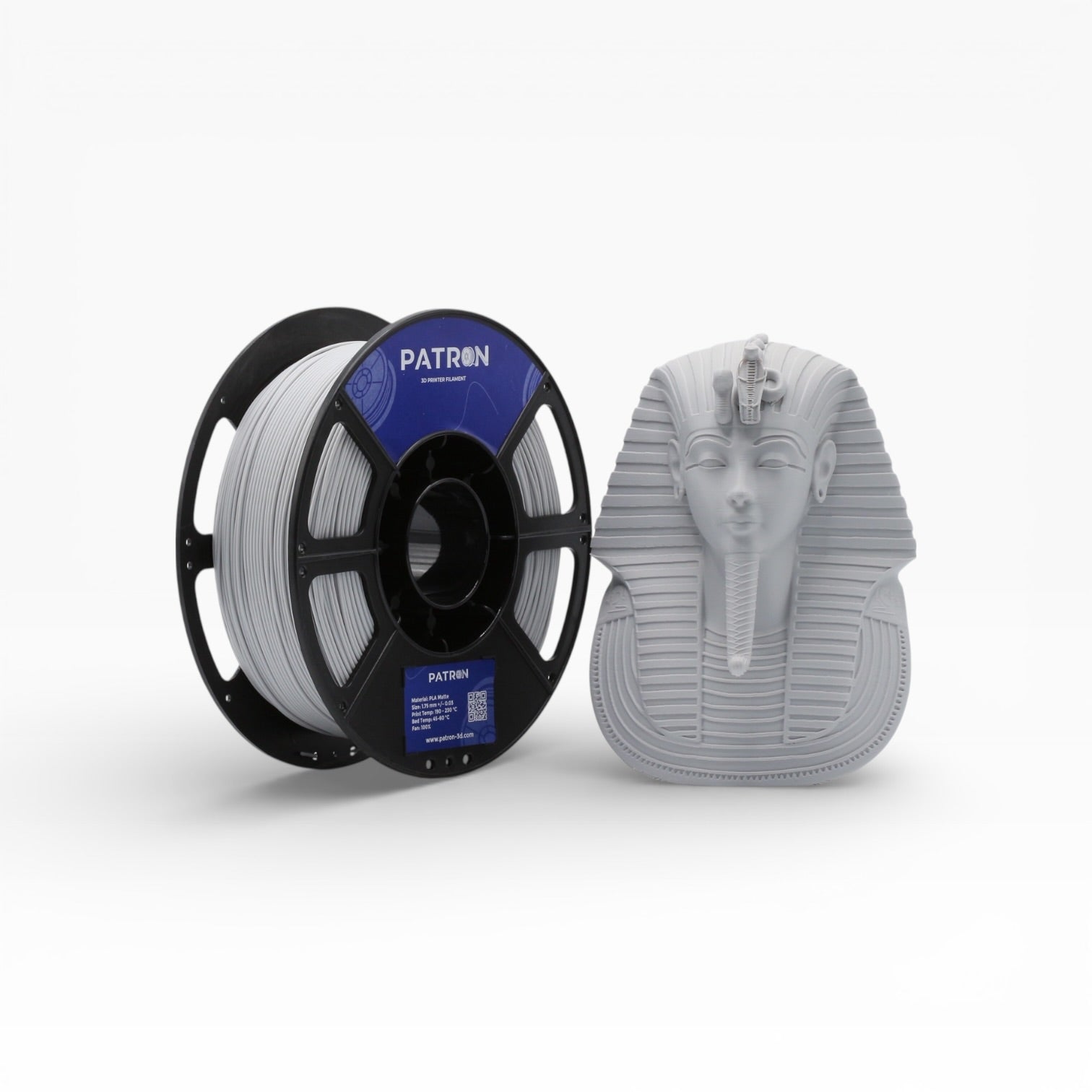 Light Gray Matte PLA