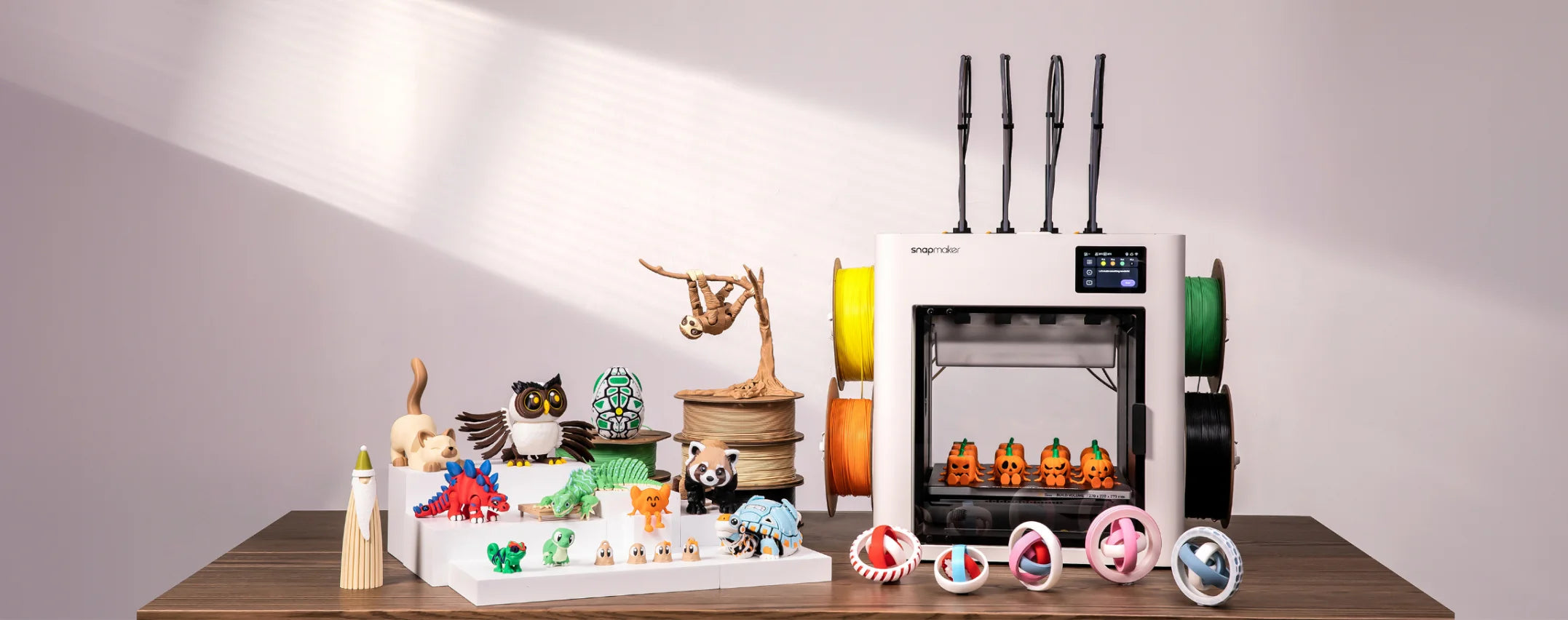 Snapmaker U1 Multi-Color 3D Printer SnapSwap