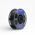 Black PETG HS filament spool from My Store, showing the rolled filament with black plastic material and packaging label.