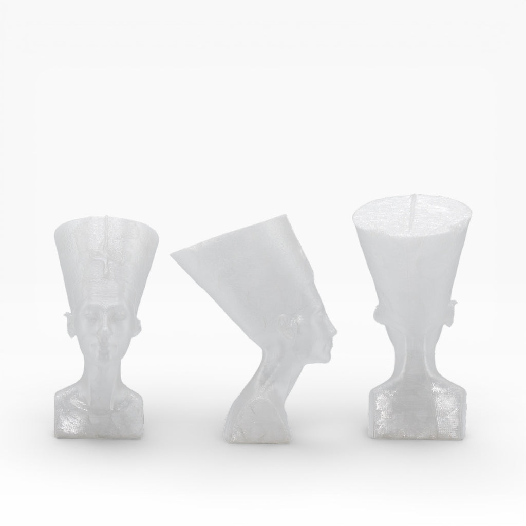 Clear PETG HS filament spool from My Store, showing transparent, high-strength plastic filament for 3D printing.