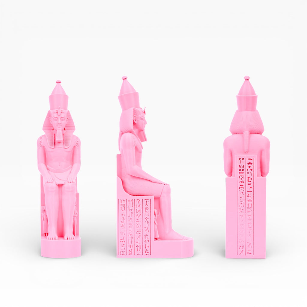 Light pink PLA filament spool from My Store, showcasing the smooth, vibrant filament ready for 3D printing.