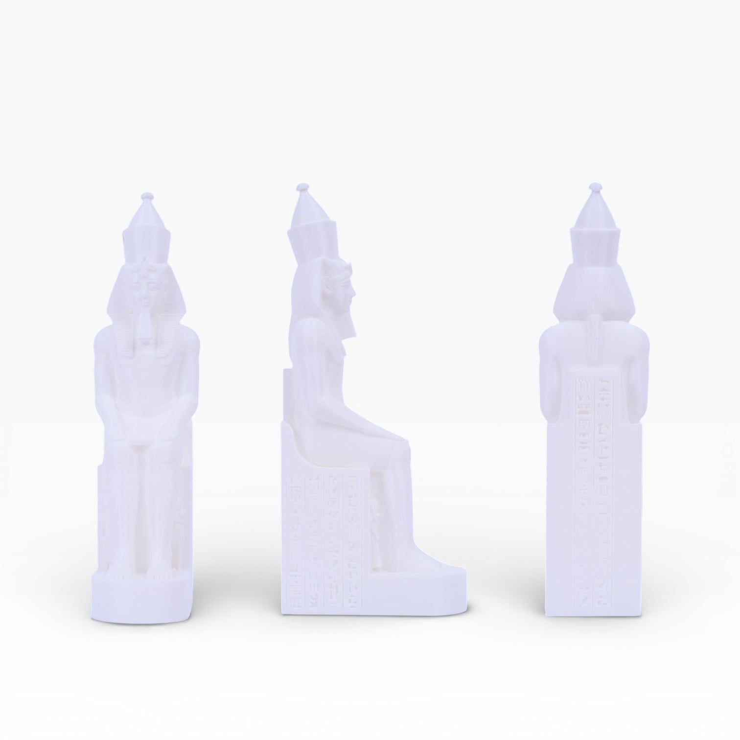 Milky white PLA+ filament spool from My Store, showing the smooth, white plastic material used for 3D printing.