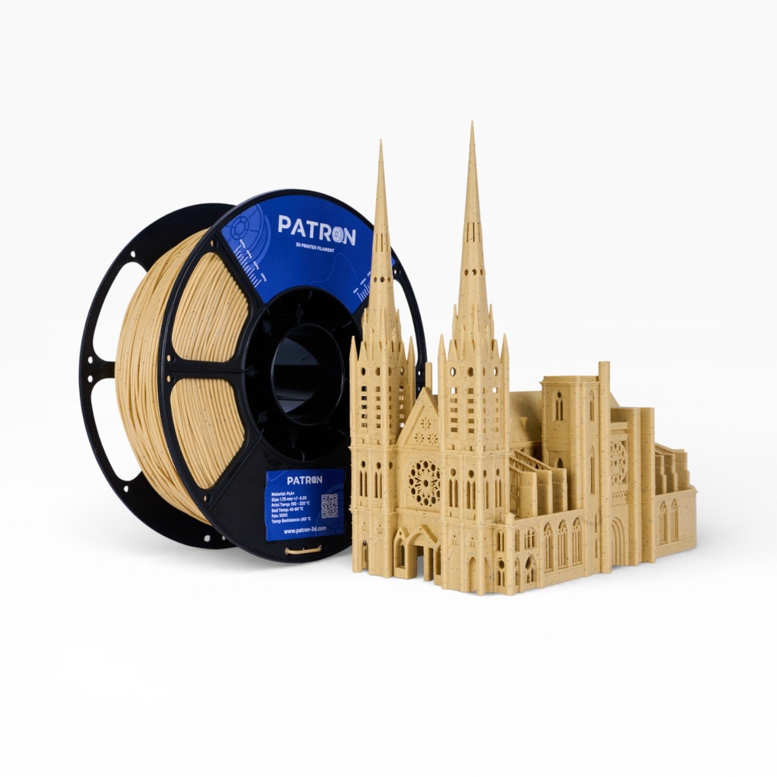 Mocha Marble PLA - Patron 3d filaments