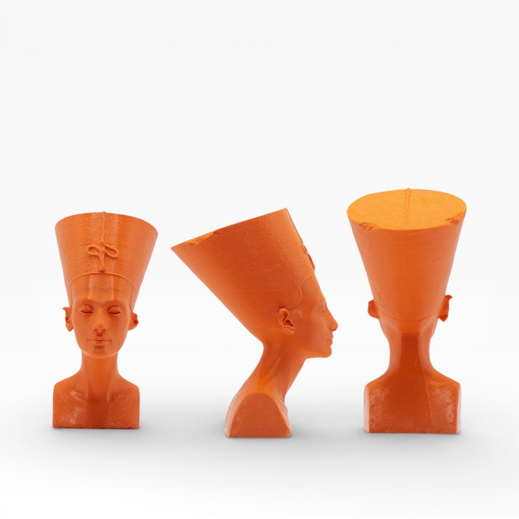 Orange PETG HS filament spool from My Store, showing bright orange plastic filament for 3D printing.