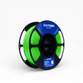 Green Peak PLA+ filament from My Store, showing a spool of eco-friendly 3D printing filament with vibrant green color.