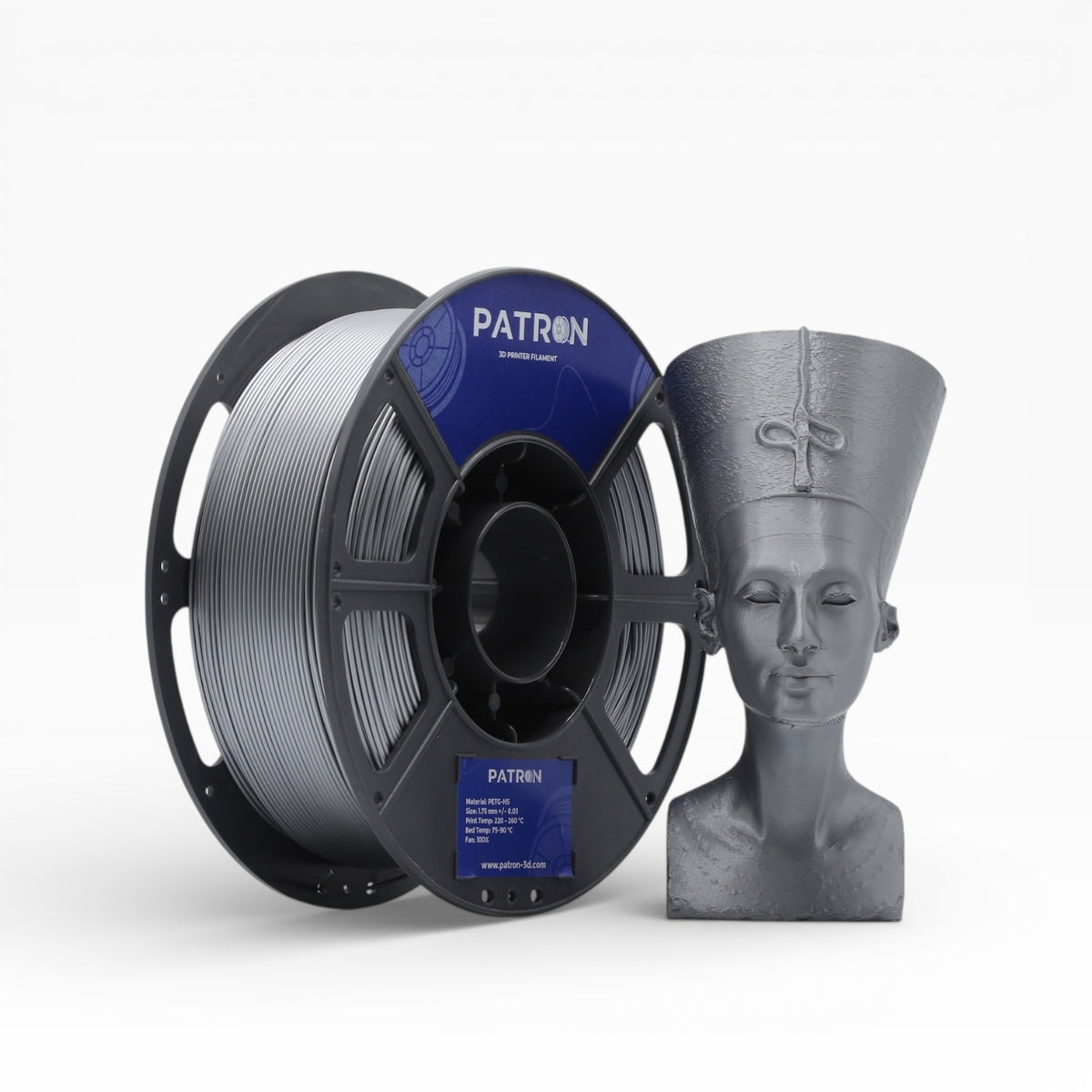 Patron Filament Silver PETG HS β Patron 3d filaments