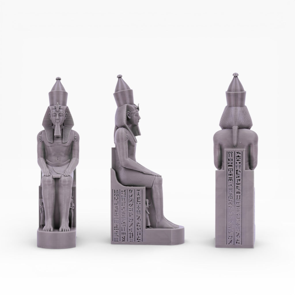 Space Grey PLA 3D printing filament from My Store, showing the spool and vibrant grey filament ready for 3D printing.