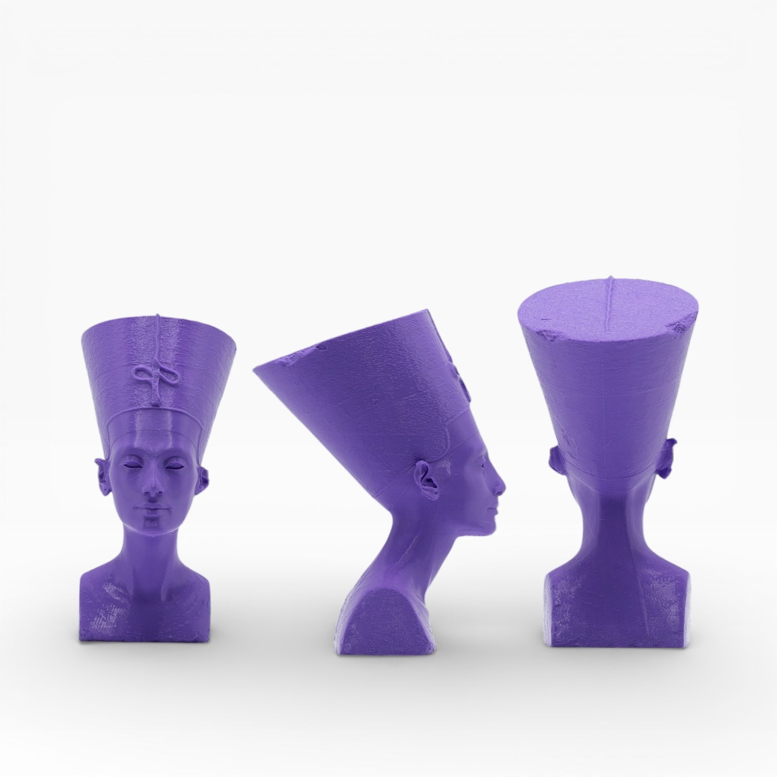 Violet PETG filament spool from My Store showing the vibrant purple plastic filament for 3D printing.