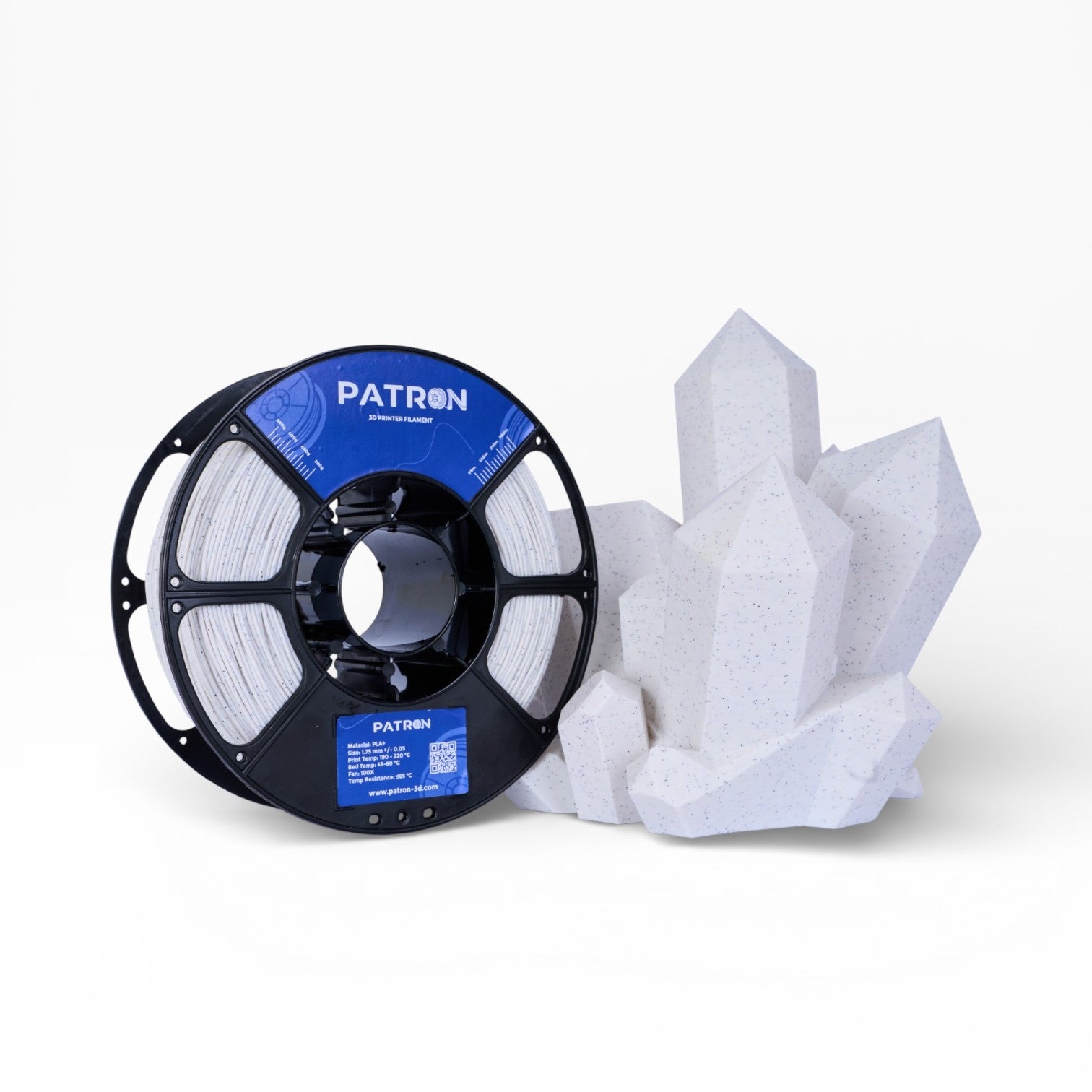 White Marble PLA - Patron 3d filaments